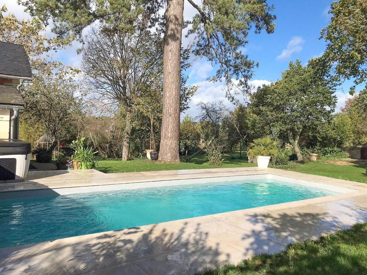 Maison De Maitre Avec Piscine Et Jardin - Coeur Des Coteaux Du Layon, Proche Angers Et Saumur - Fr-1-622-55 Bed and Breakfast Faye-d'Anjou Esterno foto